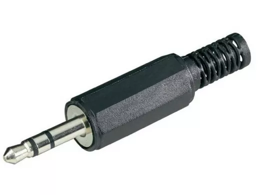 Штекер 2,5мм стерео (пластм.)
