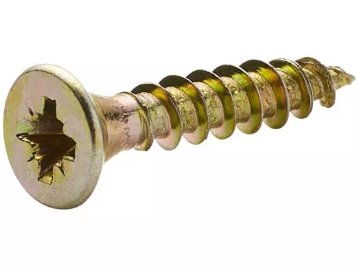 Саморезы универсальные оцинкованные  4 х 13 жёлтые (  1шт) 