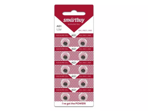 Элемент питания AG1  SMARTBUY AG1 BL10 (10/2000)