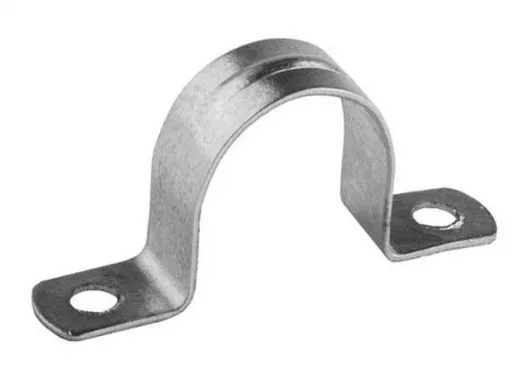 Скоба (клипса) металлическая 2-х лапковая с внутр. d 31-32 мм (50шт) TDM SQ0409-0018