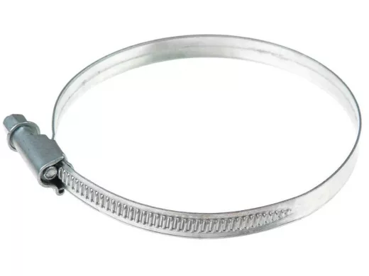 Хомут червячный цинк  70-90 мм  