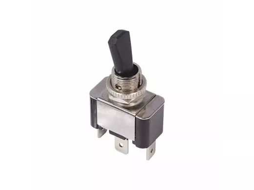 Тумблер 12V 30А (3c) ON-OFF однополюсный  с зеленой LED подсветкой  REXANT