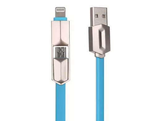 Кабель USB 2A MUJU MJ-38 (microUSB/iPhone7) 1м/200