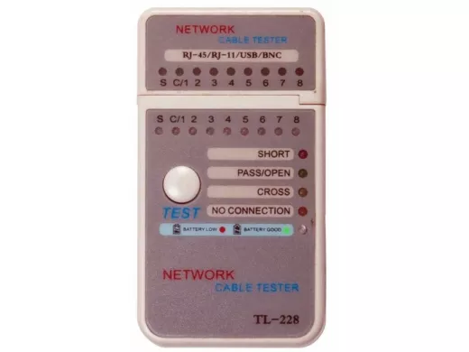 Цифровой тестер LAN "мини"  RJ-45