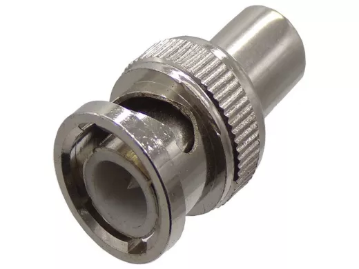 Переходник BNC-штекер / RCA (тюльпан)-гнездо