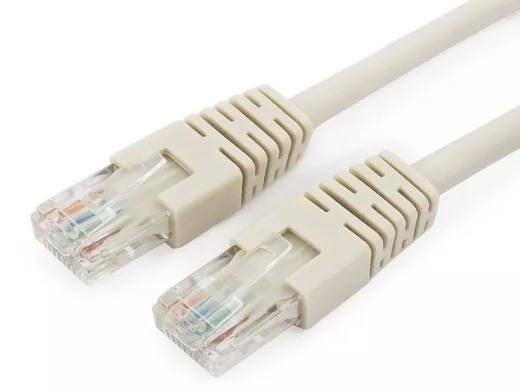 Патч-корд Cablexpert PP6U-1M кат.6, 1м, UTP литой, многожильный (серый) PP6U-1M