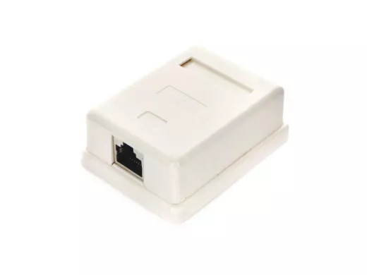 Розетка NAS212 RJ-45 кат.STP 5e внешняя экранированная 1 порт, 110&Krone NAS212
