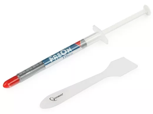 Термопаста Gembird FreOn Ultra GF-21-1.5 для радиаторов, 1,5 г, шприц GF-21-1.5