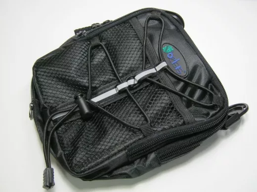 BB1508/1  Сумка для СD - плеера и 8 дисков , черного  цвета с сеткой