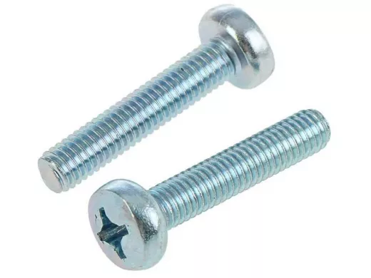 Винт оцинк. с полукруглой головой 6х 25 DIN 7985  3000шт 
